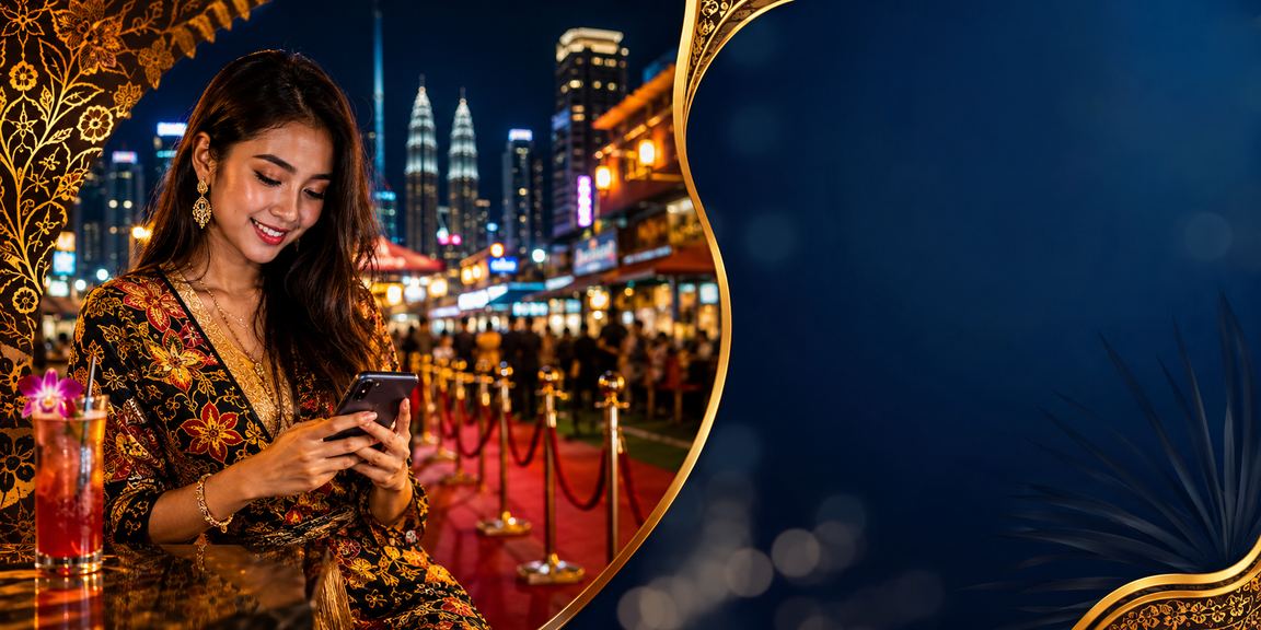 Pengguna Malaysia berbatik menggunakan platform 848 untuk taruhan sukan sambil menikmati faedah VIP